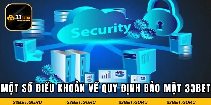 Một số điều khoản trong quy định bảo mật 33BET