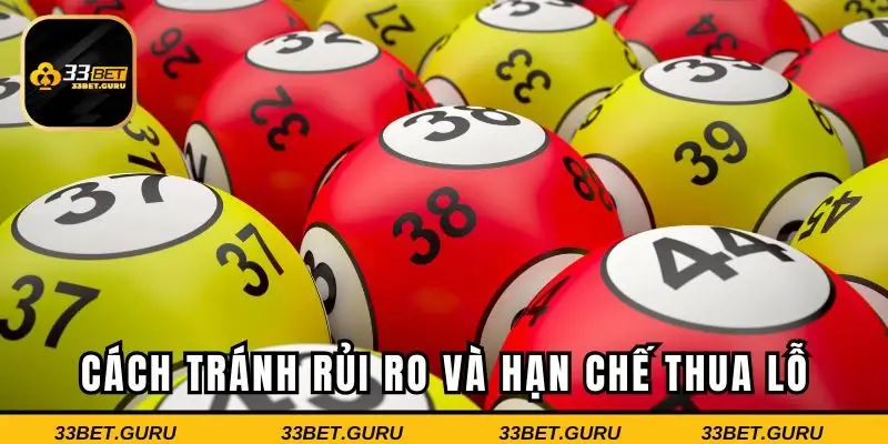 Cách tránh rủi ro và hạn chế thua lỗ